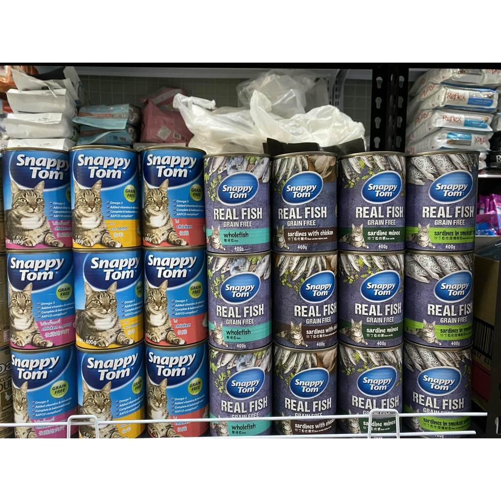 Pate Snappy Tom Cho Mèo - Lon 400gr