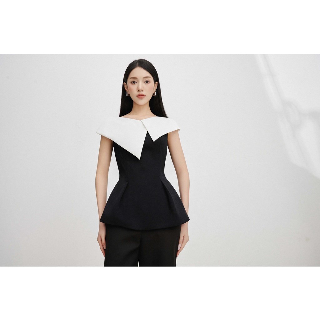 Áo Nữ Cỗ Bản Thắt Eo Công Sở EEGEN CLOTHING Sang Trọng Thanh Lịch Daisy Top