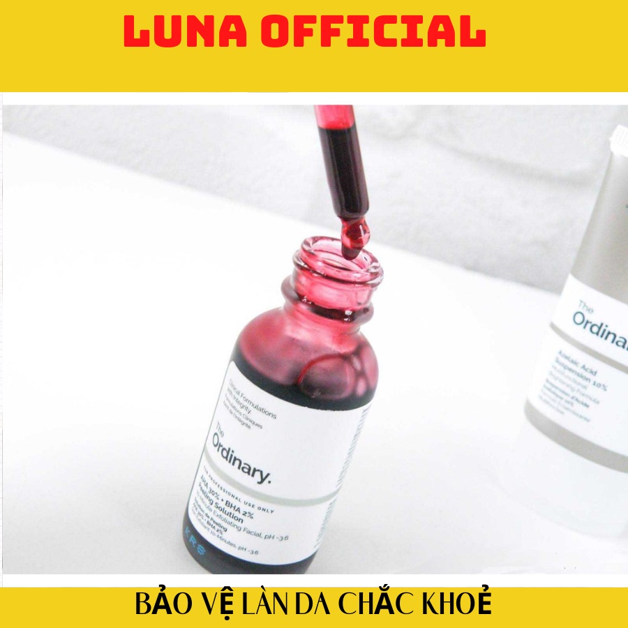 Tinh Chất Peel Da The Ordinary AHA 30% + BHA 2% Loại Bỏ Tế Bào Chết, Giảm Mụn, Dưỡng Trắng, Mờ Thâm 30ml
