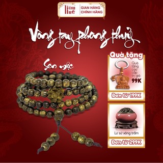 Vòng tay trầm hương chuỗi hạt 108 hạt sen mộc tiệm huế, chuỗi hạt 108 trầm huế nguyên chất, cam kết trầm nguyên chất