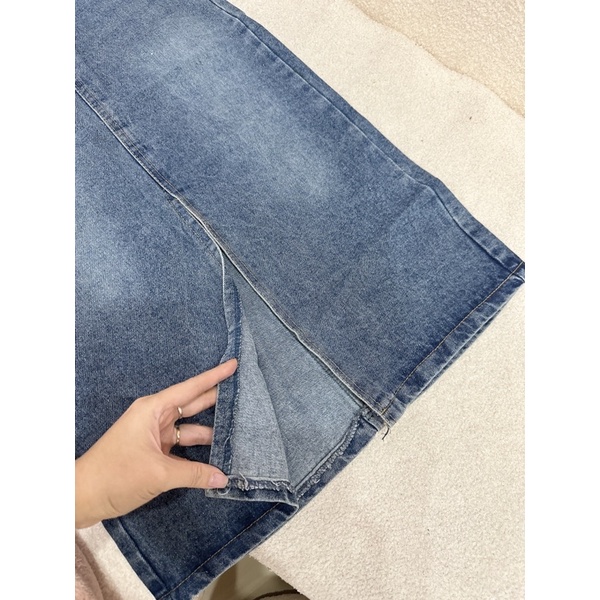 Chân váy denim nữ đỉa to #955