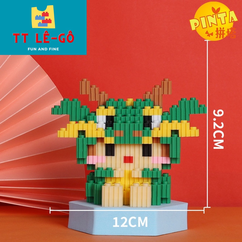 Đồ chơi mô hình 12 con giáp, Mô hình lắp ráp 12 con giáp, Tý,Sửu, Dần,Mẹo,Thìn,Tỵ,Ngọ,Mùi,Thân,Dậu,Tuất,Hợi.