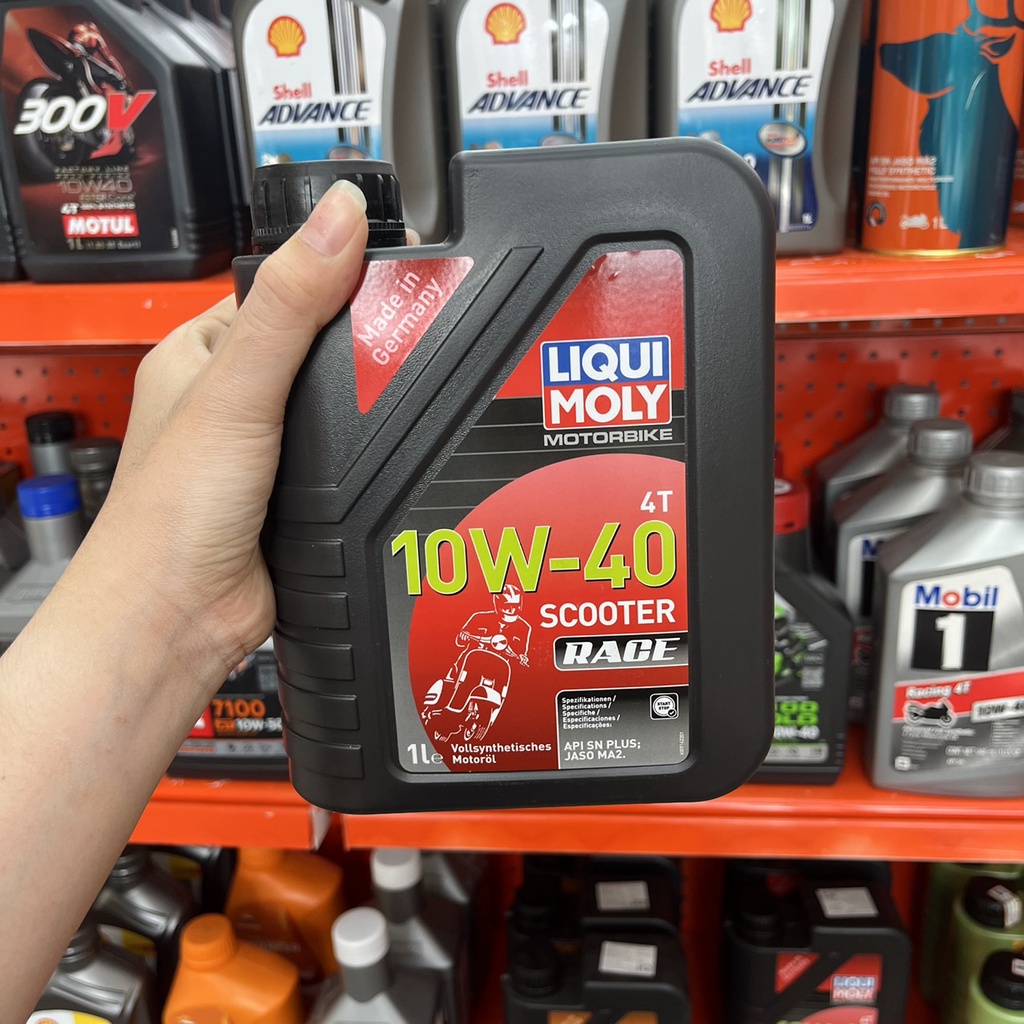 Dầu Nhớt Tổng Hợp Cho Xe Ga Liqui Scooter Race 10w40