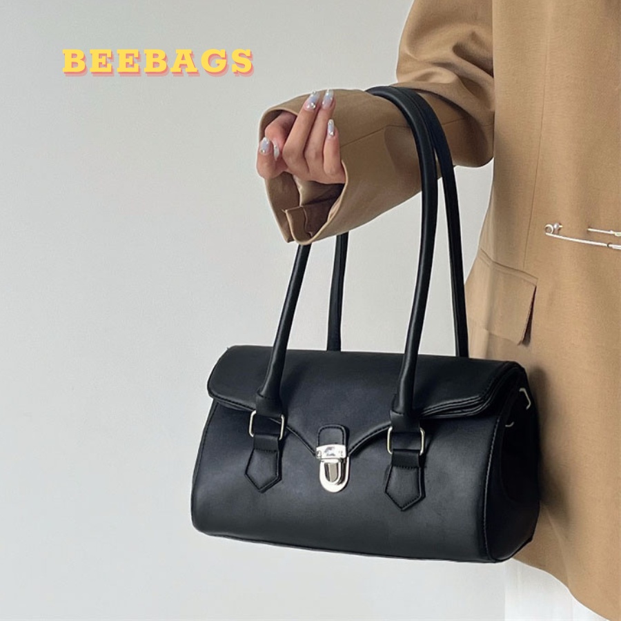 Túi Da Đeo Vai Thanh Lịch, Vintage Phù Hợp Mọi Outfỉ Đi Chơi, Cafe | TX115 | Túi Xách Nữ Y2K Sang Trọng Đựng Nhiều Đồ