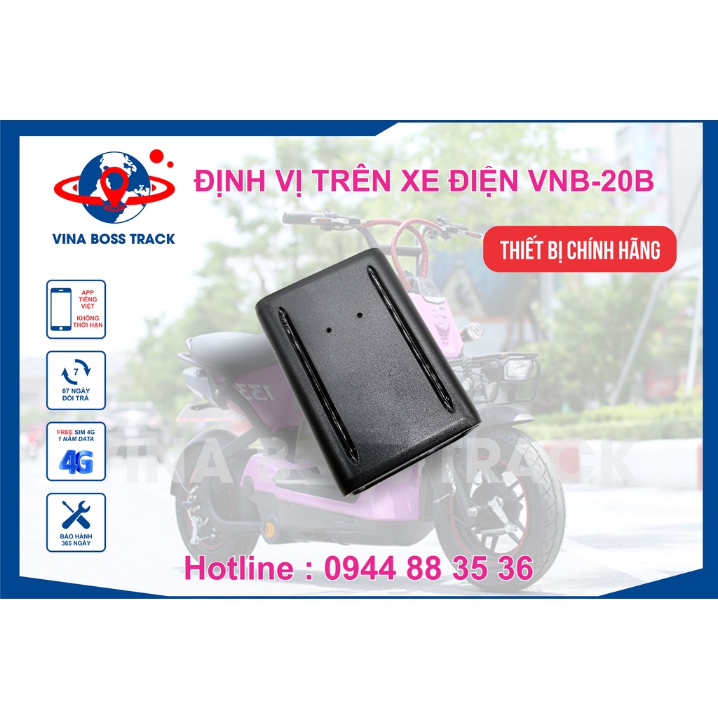 Định vị không dây PIN 15 NGÀY, định vị theo dõi PHẦN MỀM MIỄN PHÍ bảo hành 12 tháng VINA BOSS TRACK 07