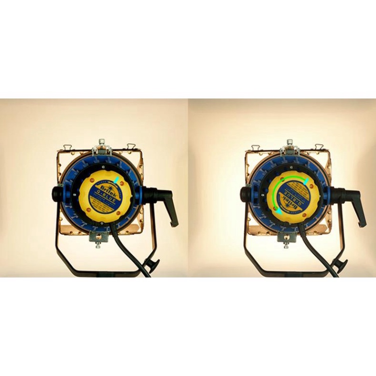 Đèn halogen ánh sáng VÀNG ẤM 1000W Q-BLUE hỗ trợ chụp ảnh , quay phim studio , review đồ ăn ( KHÔNG BAO GỒM CHÂN ĐÈN )