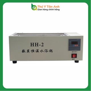 Máy nâng nhiệt độ tinh heo, máy nâng tinh lợn phối giống, pha môi trường loại 2 bể - modem hh-2