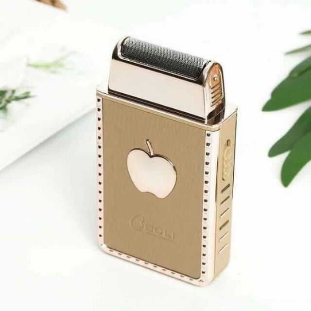 Máy Cạo Râu - Máy Cạo Râu Gia Đình Cạo Râu Đa Năng Mạ Vàng Quả Táo BOLI RSCW- A1