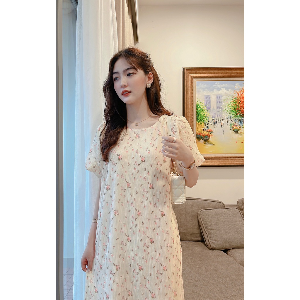 VÁY BABY HOA DẬP NHĂN by MULLET