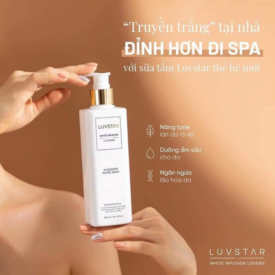 Sữa Tắm Truyền Trắng Da Cao Cấp Luvstar – Hàn Quốc