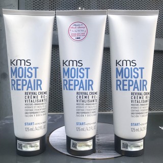 Kem hồi sinh dưỡng ẩm tóc KMS Goldwell Moist Repair Revival CREME 125ml *NEW*