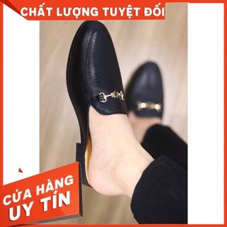 Sục nam thời trang,Giầy hở gót,Giầy Sục da bò đế cao su