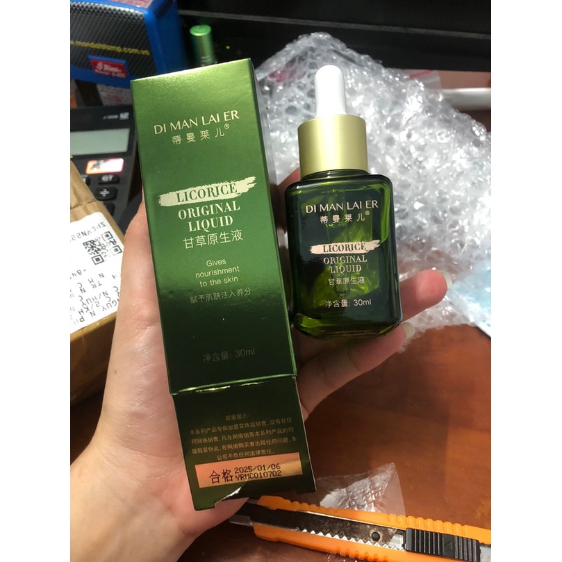 Tinh dầu cam thảo - Tinh dầu Địa Lan dưỡng sáng da