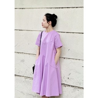Đầm Larie phối tà xéo