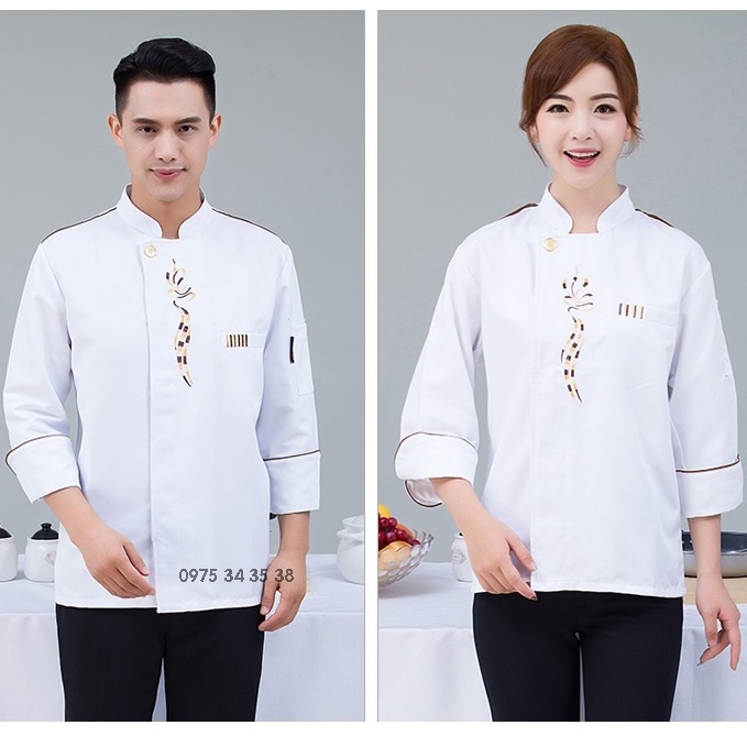 Áo đồng phục đầu bếp cho nhà hàng khách sạn