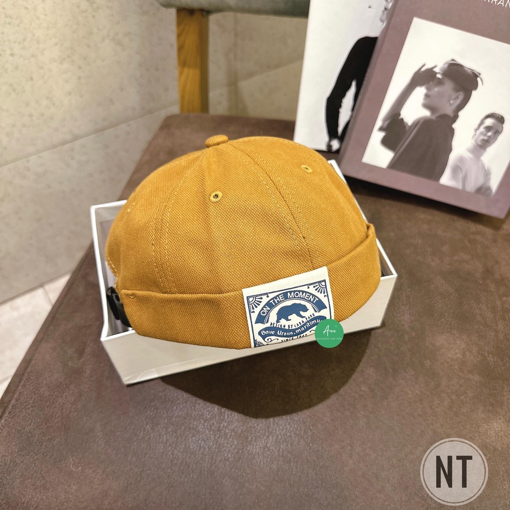 Mũ tròn HQ cá tính, phong cách thời thượng, đủ màu rêu-đen-nâu-cam, hot nhất 2023