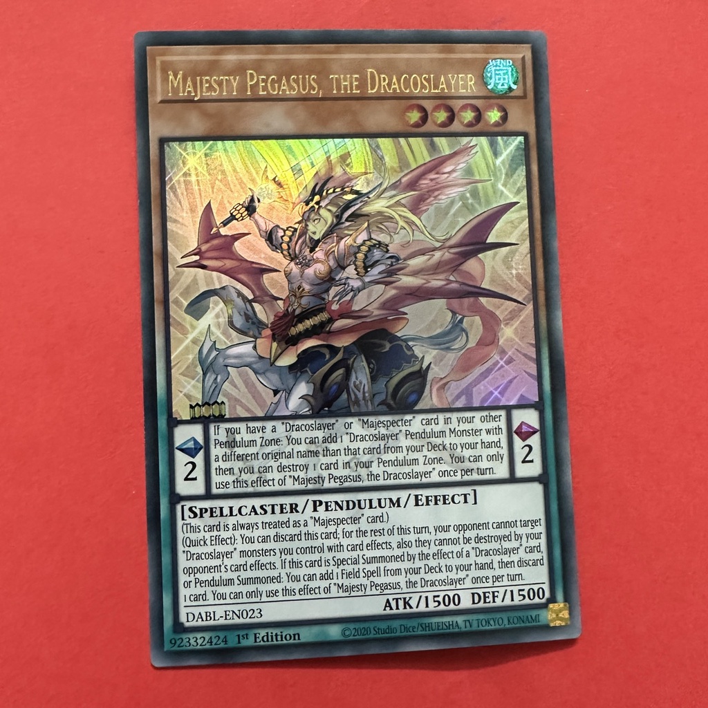 Majesty Pegasus, the Dracoslayer