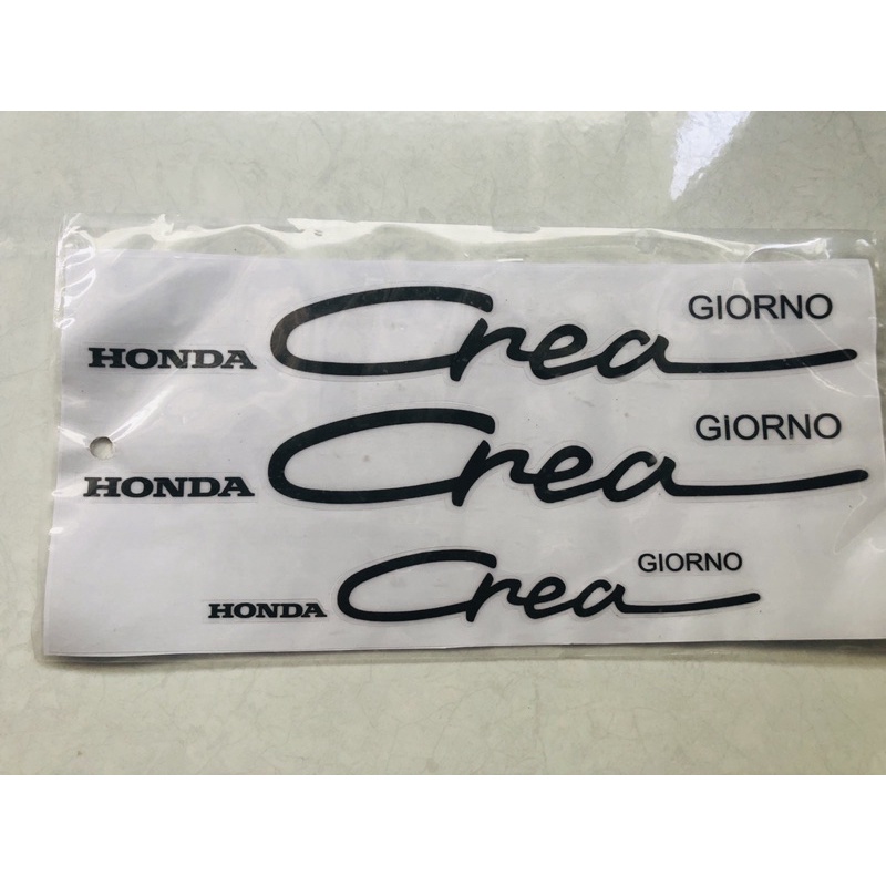 Bộ Tem Crea Decal in