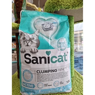 Cát Vệ Sinh Mèo Sanicat Bentonite Đất Sét 10L