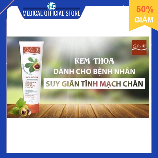 Kem Thoa Giãn Tĩnh Mạch Celia | Nhập khẩu từ Ba Lan