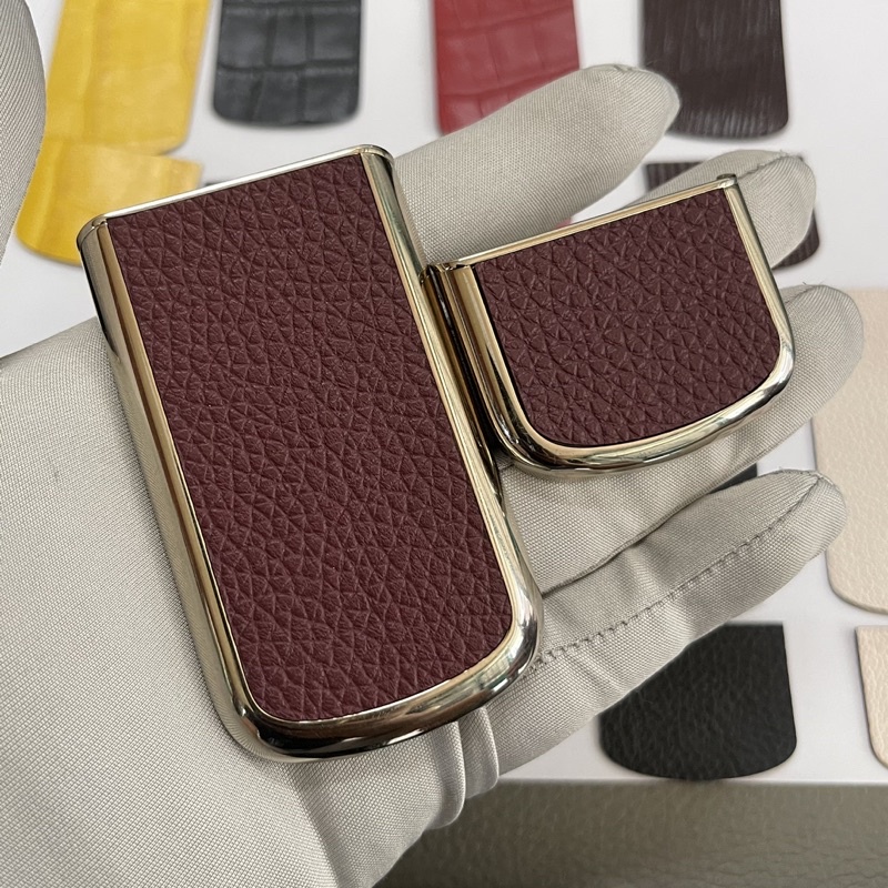 Miếng dán da Nokia 8800 da bê thảo mộc