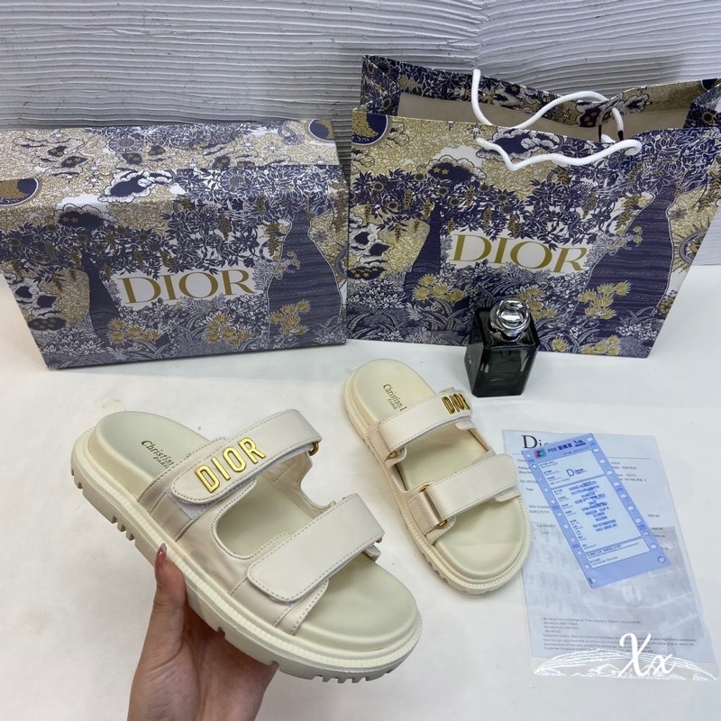 Dép sandal nữ DO quai ngang hàng chuẩn loại 1 fullbox FORM TO . Thuytienshoes
