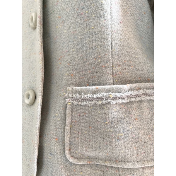 Áo khoác tweed Nhật vintage