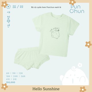 [Punchun] Bộ cộc quần bom Punchun