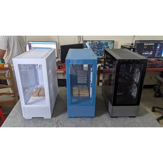 Case Máy Tính Montech SKY TWO (Black/White/Moroco Blue/Tặng 4 Fan RGB/ATX/ITX/M-ATX)