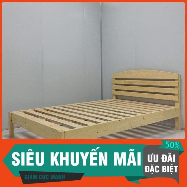 Giường Ngủ Lắp Giáp Gỗ Tự Nhiên Bền Đẹp - Nội Thất T-HOUSE