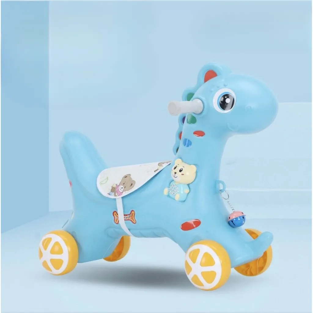 NGỰA BẬP BÊNH / XE CHÒI CHÂN 2 IN 1 CHO BÉ VUI CHƠI