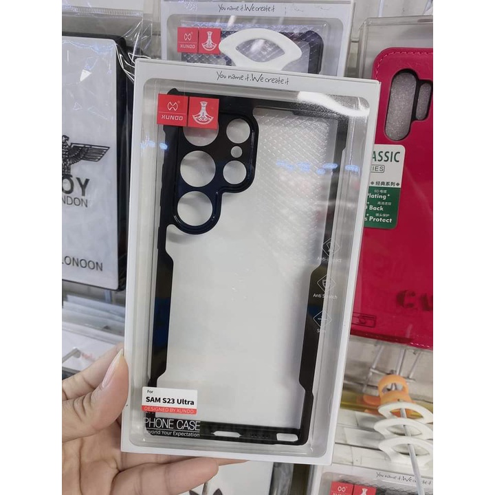 ốp chống sốc xundo dành cho s22/s22plus/s22utra/s23/s23plus/s23utra/note8/note9/note10/note10p/note20/note20u/s20fe
