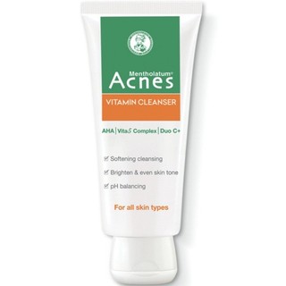 Kem rửa mặt Acnes vitamin cleanser  100g