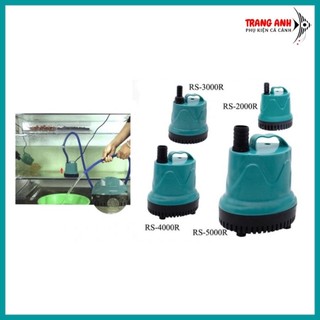 Máy bơm chìm cho bể cá cảnh rs-2000r, rs-3000r, rs-4000r, rs-5000r chạy khỏe, máy êm