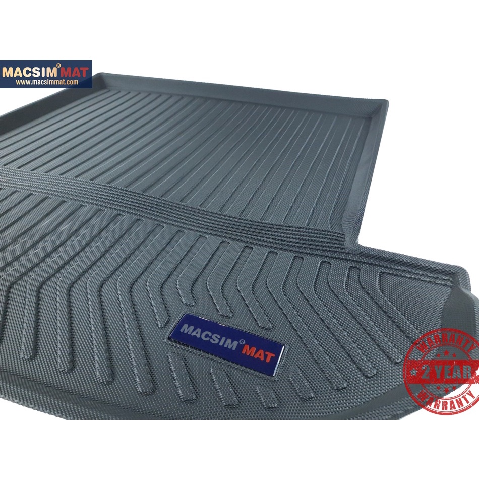 Thảm lót cốp xe ô tô Hyundai Santafe 2018- đến nay nhãn hiệu Macsim hàng loại 2