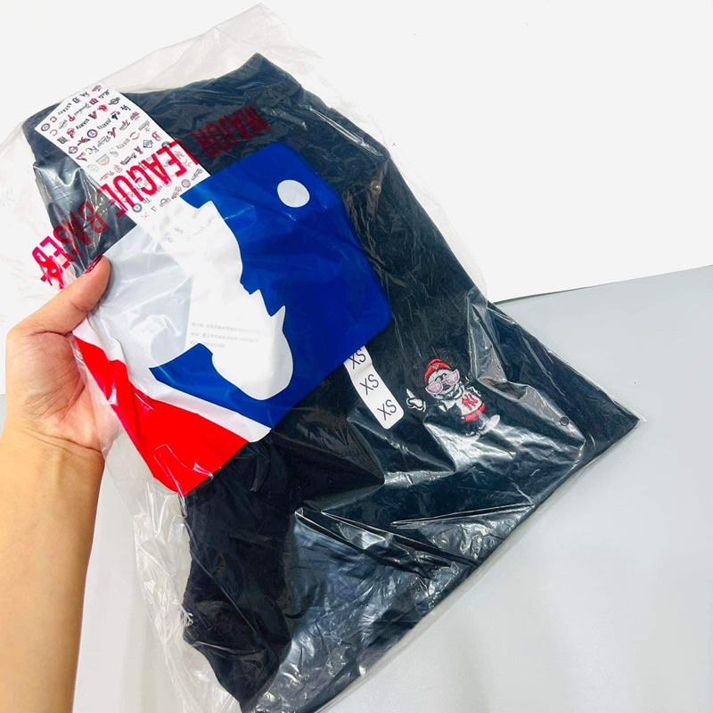 Chân váy dài MLB màu đen