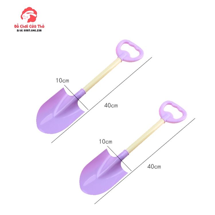 Xẻng xúc cát cho bé , dụng cụ làm vườn cho bé