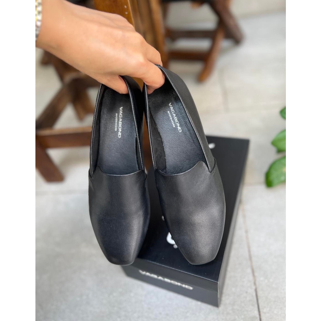 Giày Sục Nữ Vagabood Da Thật Xuất Dư