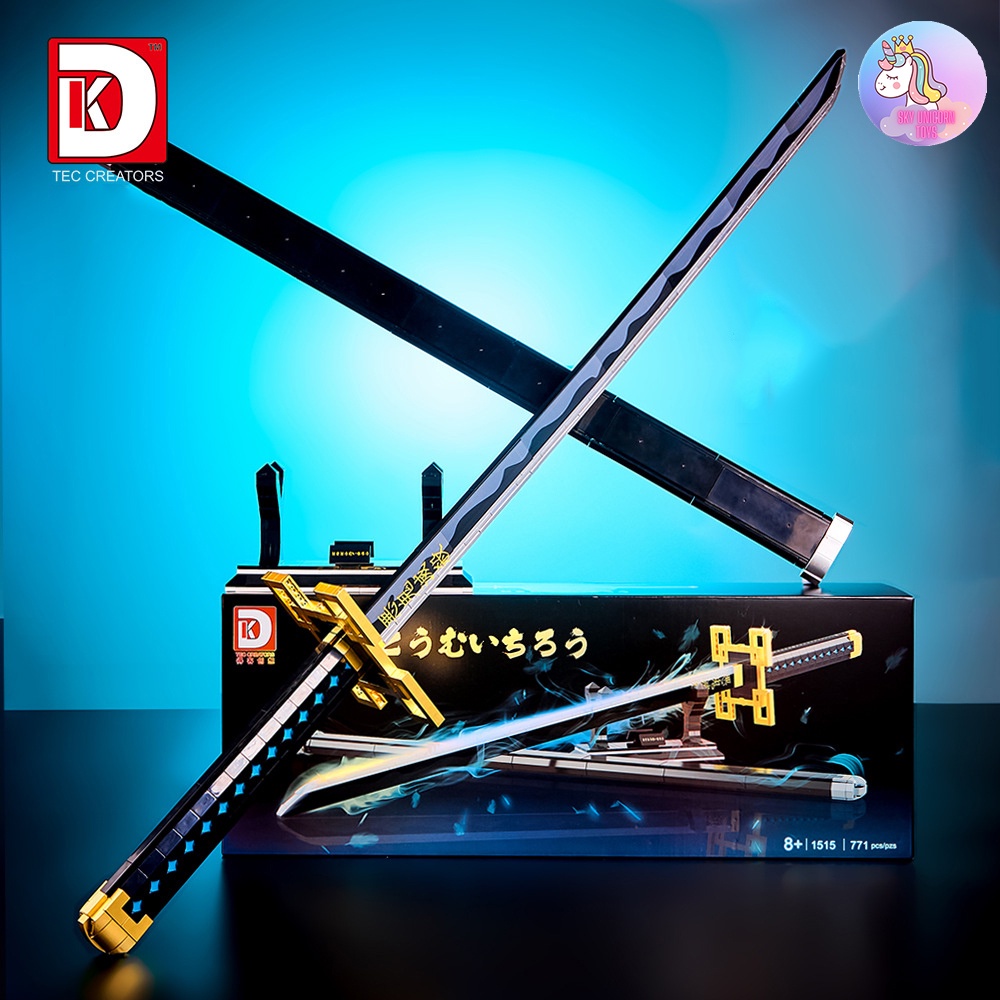 Đồ Chơi Lắp Ráp Kiểu LEGO Mô Hình Thanh Kiếm Diệt Quỷ Của Tokito Muichiro Hà Trụ Trong Demon Slayer DK1515