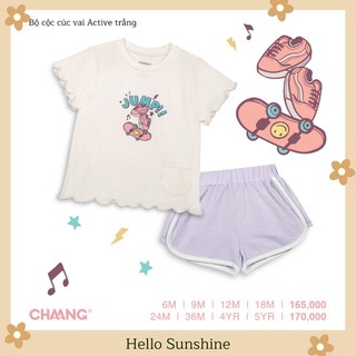 [Chaang] Bộ cộc cúc vai Active