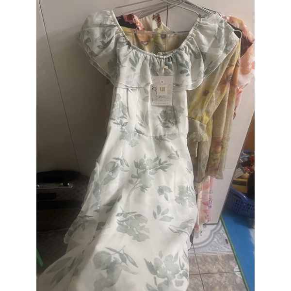 váy hoa, hoạ tiết các loại