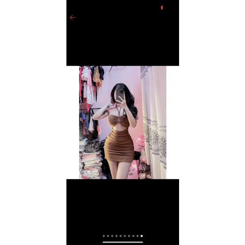 thanh lý đầm body S,M, Mnhỏ, free size 55kg ( có loại co dãn)
