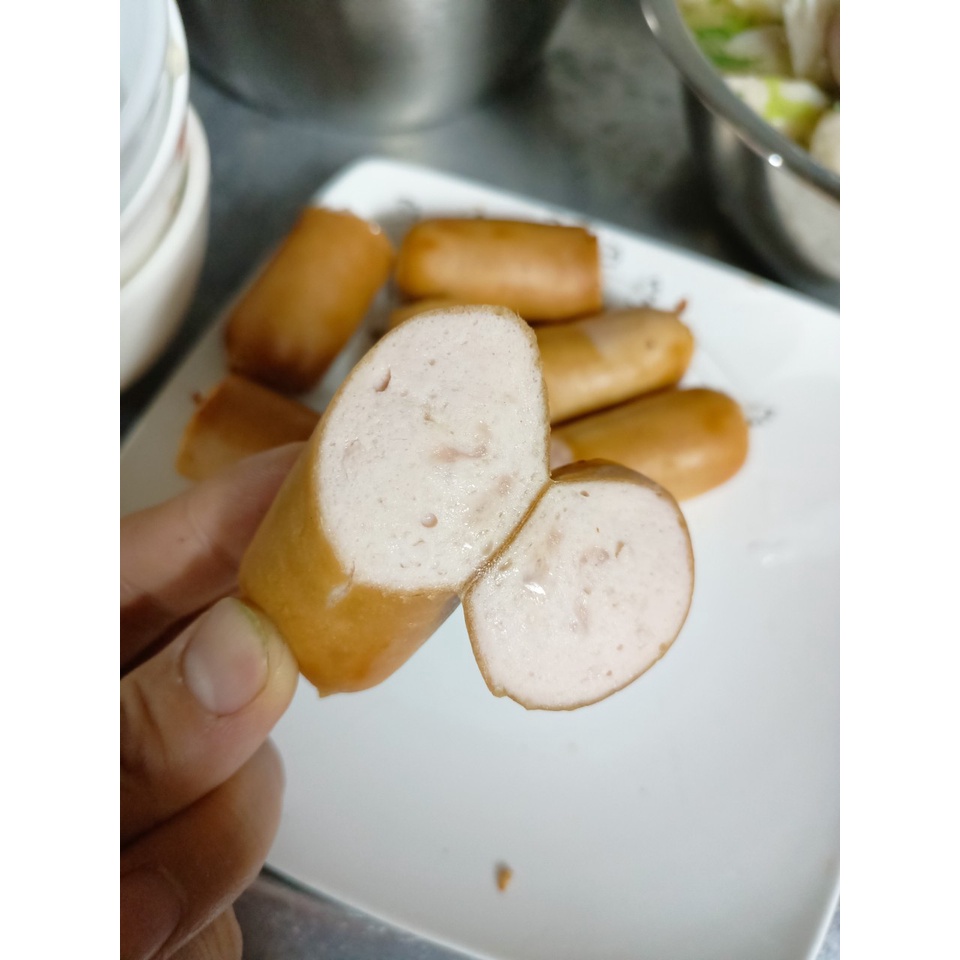 500g Xúc xích Keto xông khói cam kết chuẩn ko đường ko tinh bột siêu ngon