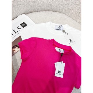 Set Bageo áo croptop mix quần suông phối màu TKCC