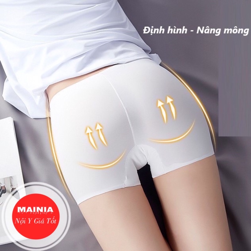 Quần Đùi Đúc Su Mặc Váy Nâng Mông Quần Lót Mặc Trong Váy Su Mát Lạnh Cao Cấp Mainia Shop