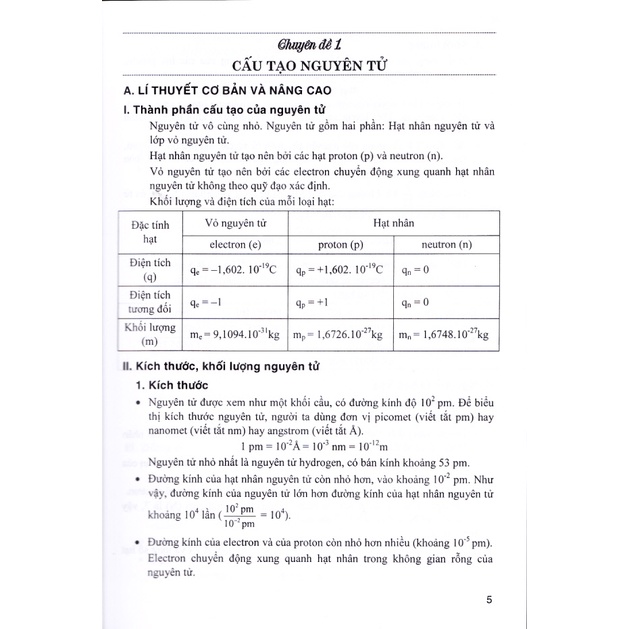 Sách - Bồi dưỡng học sinh giỏi Hóa học 10 theo chuyên đề (Tái bản 2023)