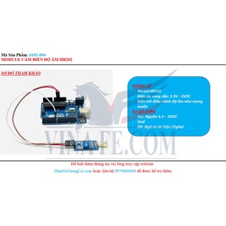 Module Cảm Biến Độ Ẩm Không Khí HR202