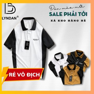 Áo thun nam, áo polo namhidoli chất liệu thun gai cá sấu. full size m l xl xxl