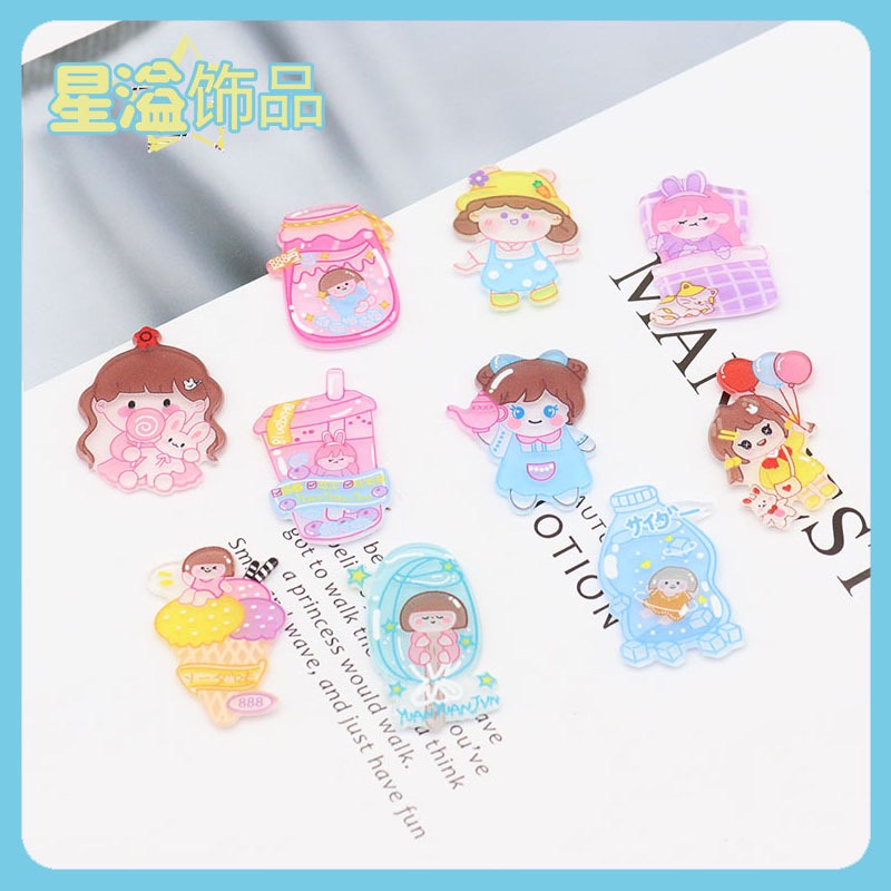 |Size lớn| Ghim cài cặp dễ thương - Huy hiệu cute sử dụng cho balo, túi tote, Phụ kiện, sticker, pin, cài trang trí áo