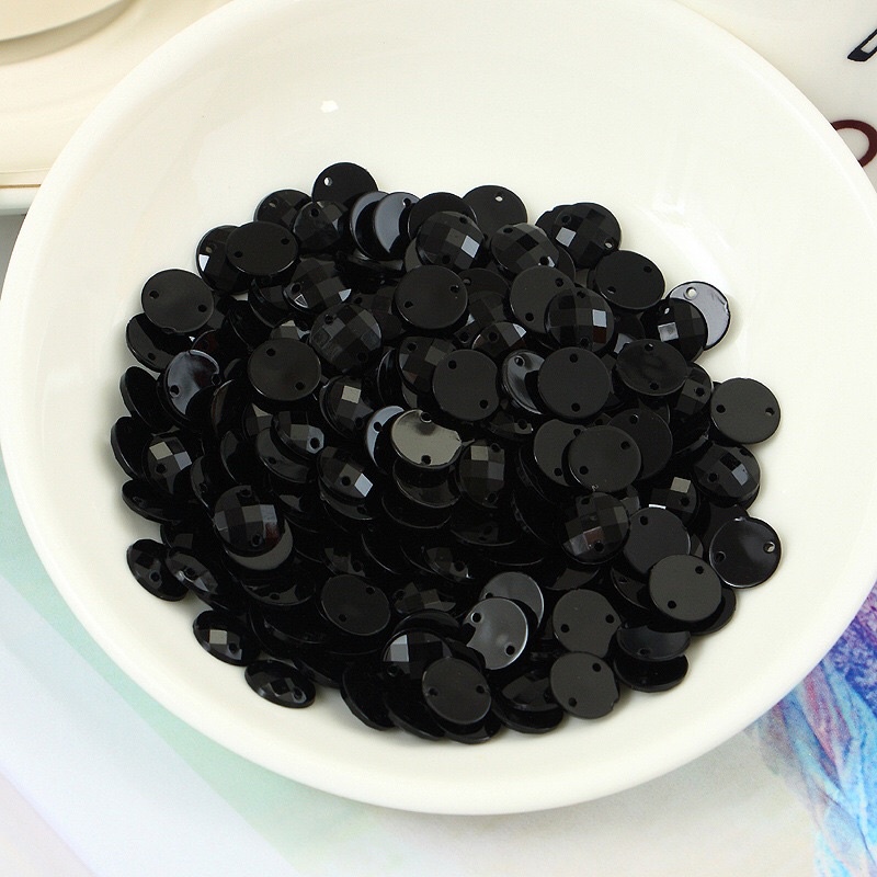 Đá tròn 6 mm đính kết áo dài, váy, dạ hội